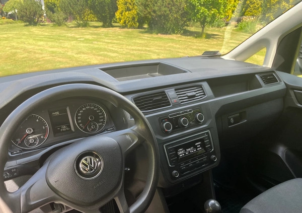 Volkswagen Caddy cena 37400 przebieg: 242000, rok produkcji 2016 z Wyszogród małe 46